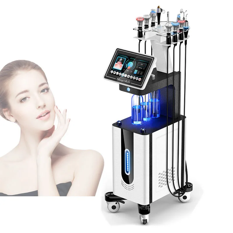 Multifunction device fly shuttle show  11 in 1 new upgrade brightening firming skin machine  beauty salon