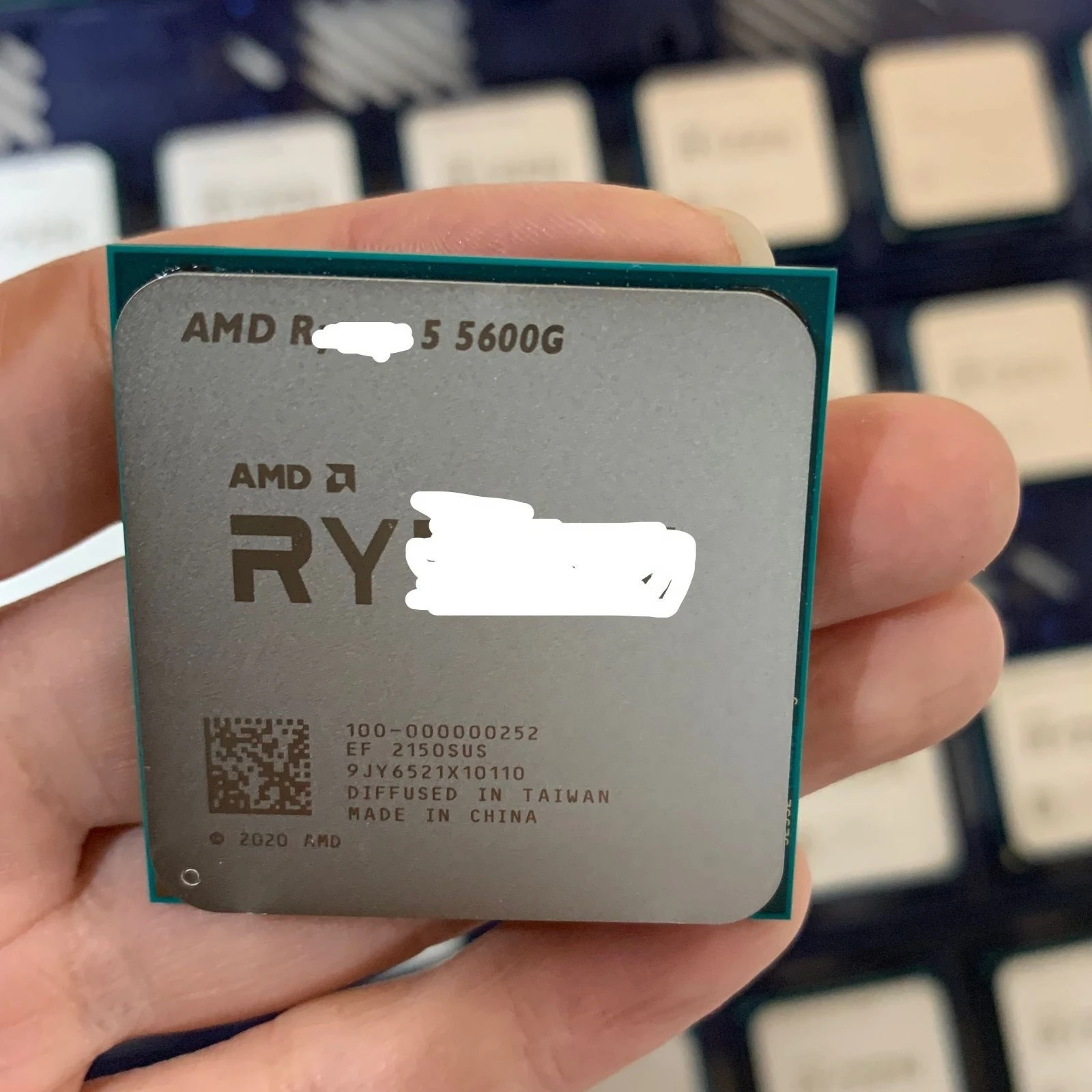 New Original Processor CPU R5 5600G 6 Core 3.9 GHz Socket AM4 65W Desktop in stock