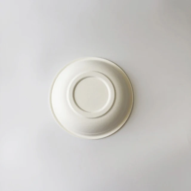 Customizable logo sugarcane pulp packaging 20oz-600ml bagasse salad bowl 100% compostable bagasse tableware