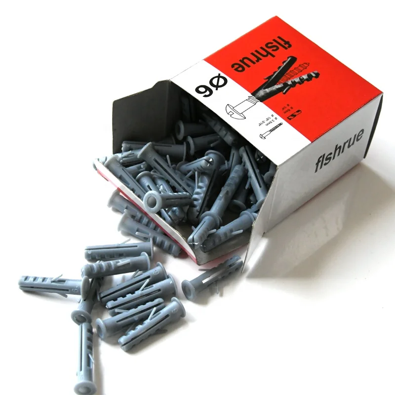 6 mm 8 mm 10 mm 12 mm 14 mm Wall Plug Anchor Plastic Inner Tube Plug Insert End Cover Plastic Wall Plugs