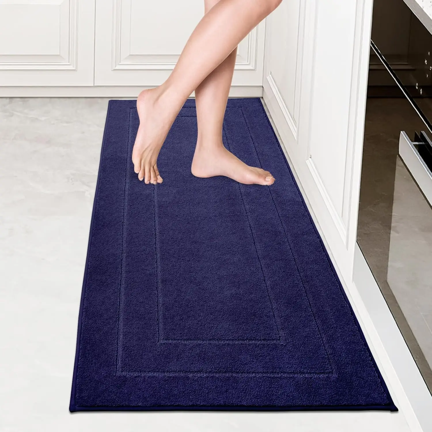 Kitchen Rug Kitchen Runner Rugs & Floor Mats Absorbent Soft Standing Mats for Kitchen