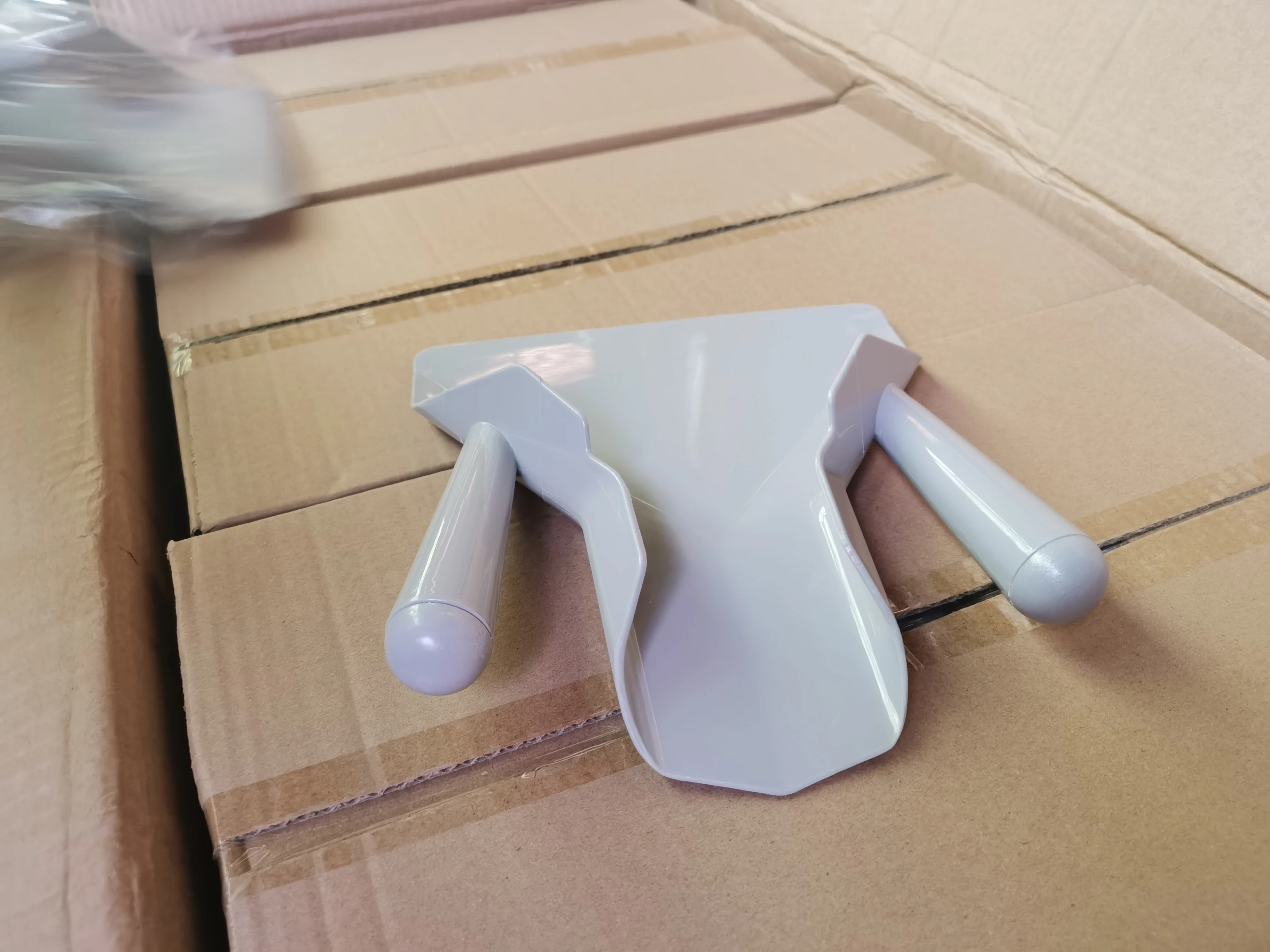 Commercial Double Handle Popcorn Potato Chips Scoops Food French Fry Shovel Plastic Fries Scoop