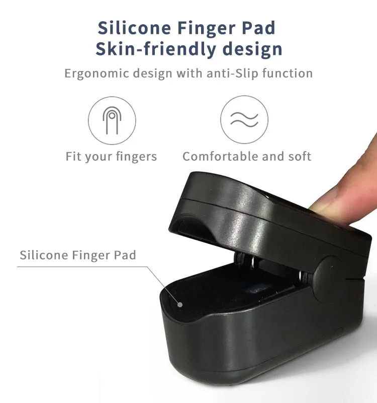 Accurate Good Quality Medical CE FS10F one touch operation digital portable Fingertip Pulse Oximeter