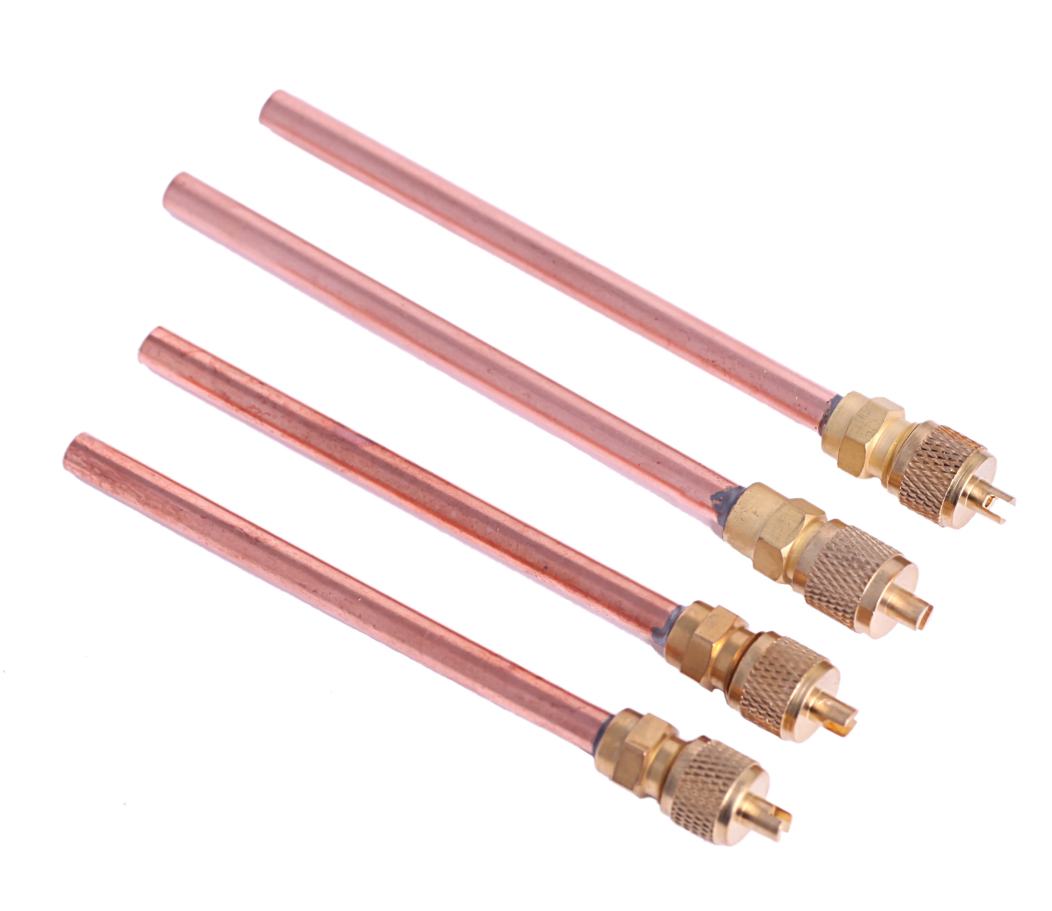Air conditioner spare parts charging pin valve refrigerator copper access valve