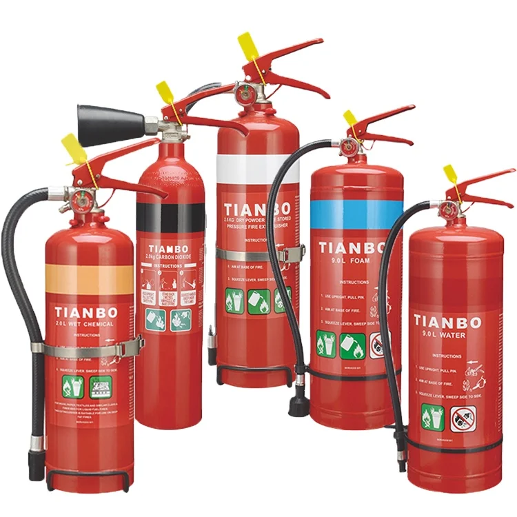 2L 7L Wet Chemical Extinguishers Commercial Restaurant Extintor Kitchen Hood 2 7 liters Wet Chemical Fire Extinguisher