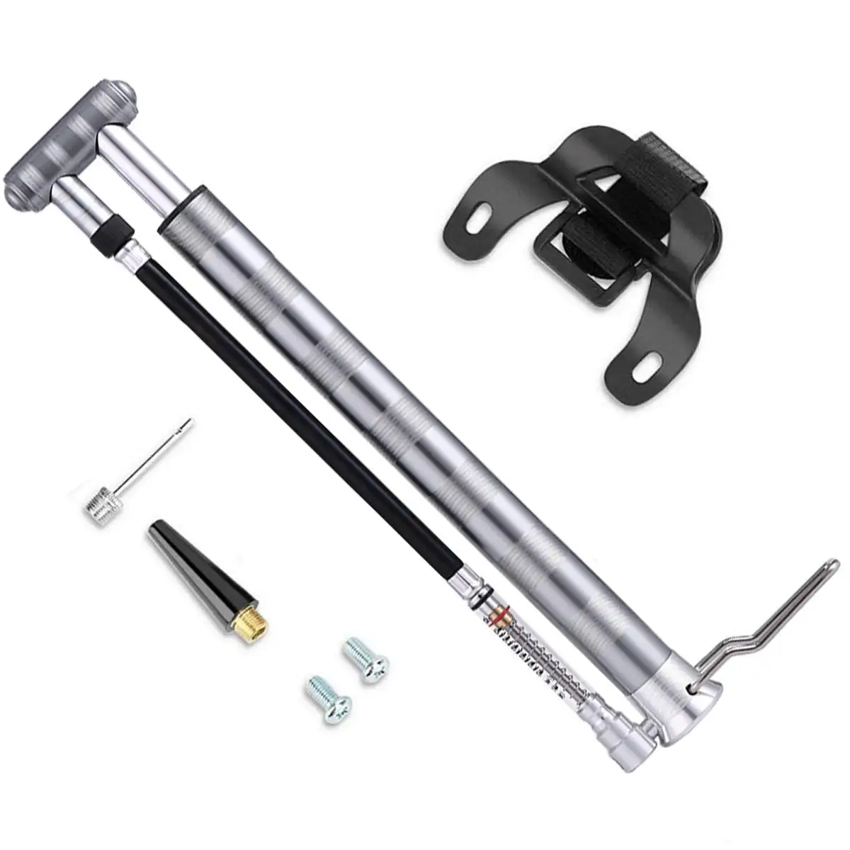 High-Pressure Double Foot Bicycle Air Pump Portable Bike Accessories for Efficient Air Management