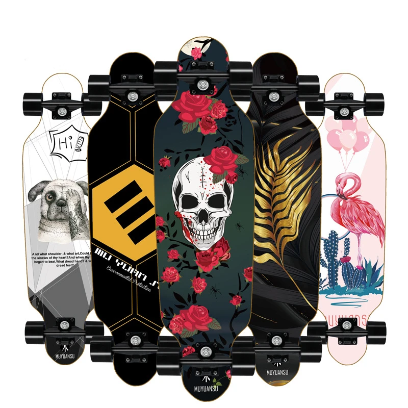 Long Skateboard Professional Wood Skateboard best selling Complete Longboard