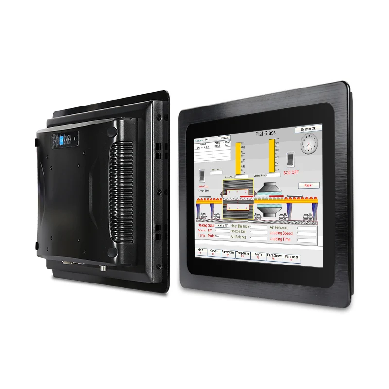 Industrial Metal Frame Wall Embedded Mount Lcd Display Outdoor Waterproof Open Frame Marine Panel Mount Touch Screen Monitor