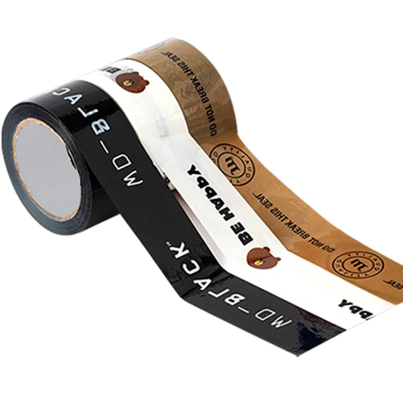 Branded Strong Toughness Self Adhesive Tape with Logo Package Tape Custom Logo Printed Packing Tape