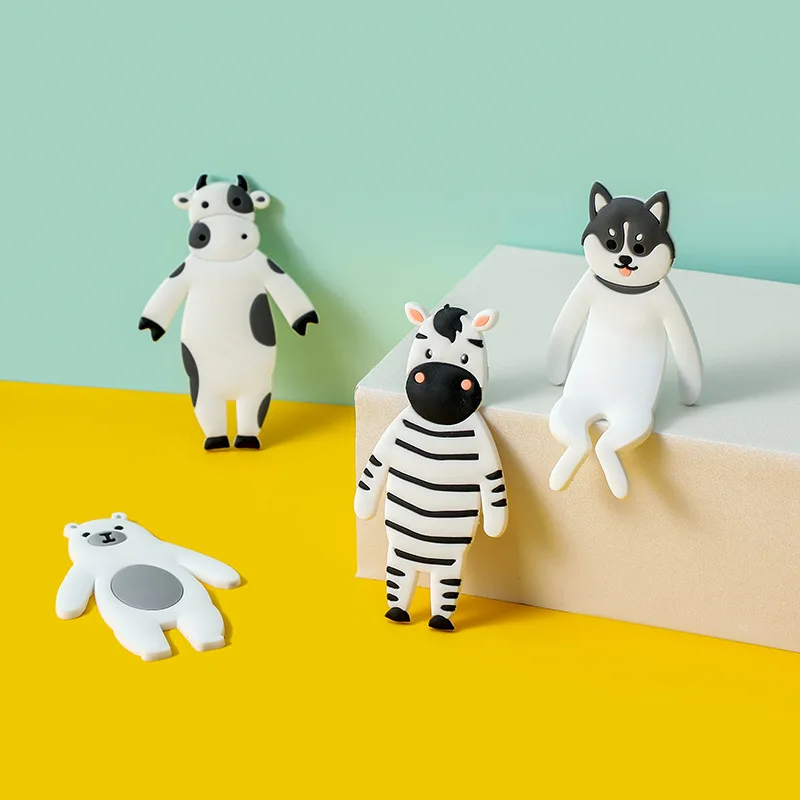 New hot animal fridge magnets for High-strength magnetic suction cute shape free bending various styles