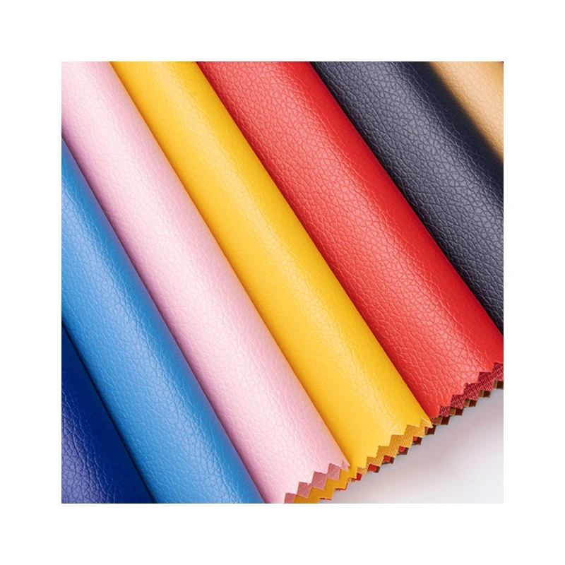 For Car Seat Box Synthetic Leather PVC Litchi Texture Self-adhesive Leather Gift Packaging Leather Upholstery Fabric Knitted