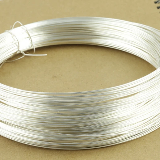 NANA high quality 925 sterling silver soft wire,925 silver wire for jewelry findings