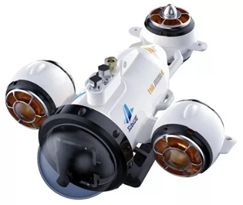 Intelligent underwater robot underwater rescue and detection machine photograph