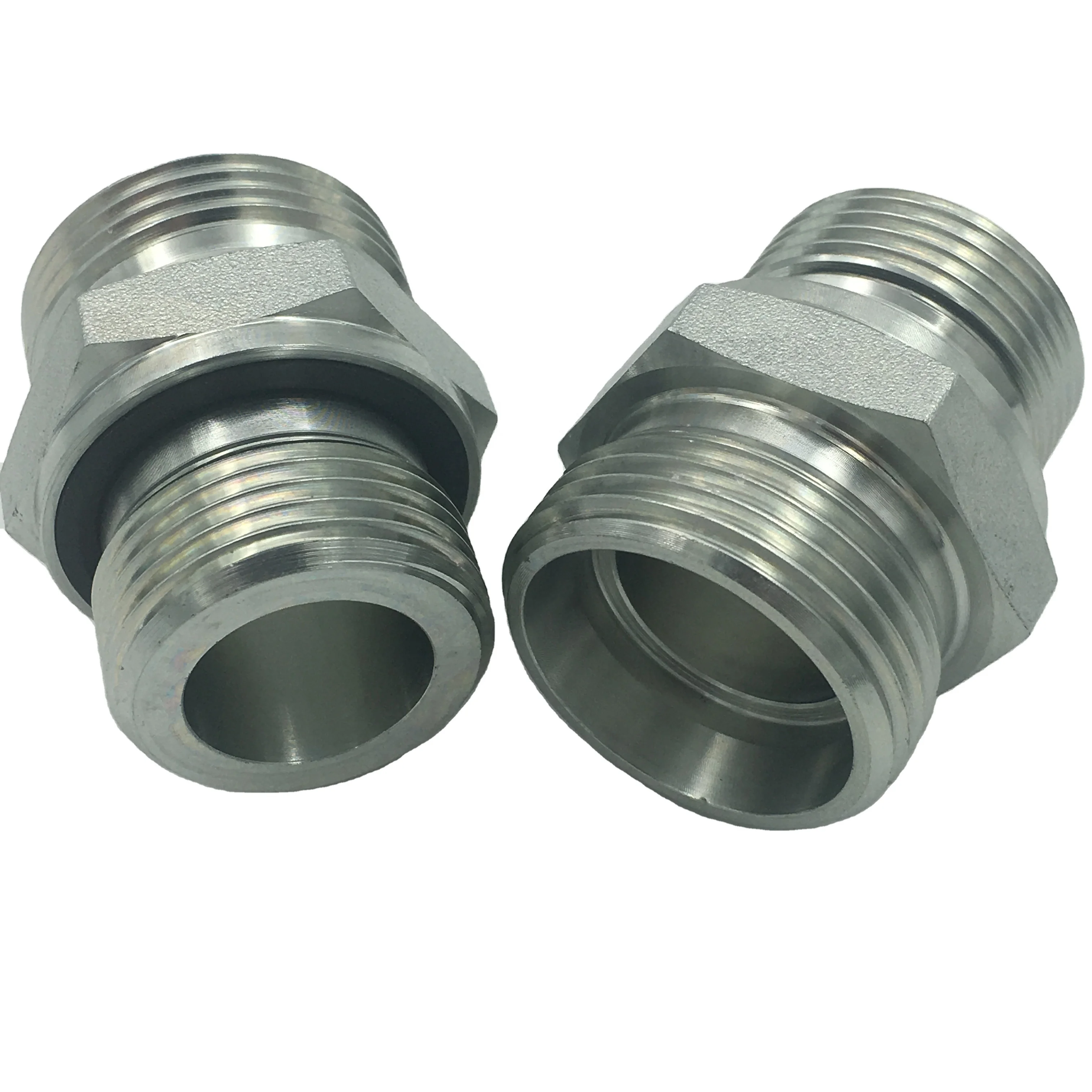 wholesale metric male x bsp male thread hydraulic adapters and fittings hose coupling press