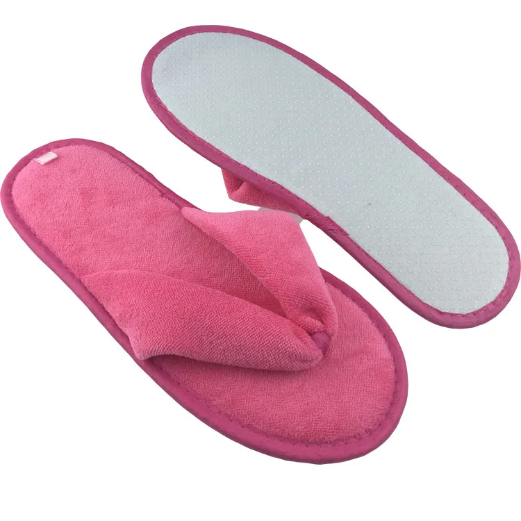 high quality Newly design women disposable slippers for hotel spa and airline