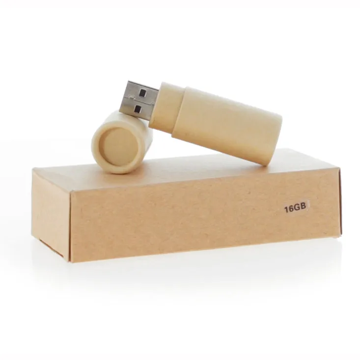 Custom logo Recycle USB Memory Stick Eco-friendly Gift U disk Paper Material Pendrive Personalized usb flash drive 3.0 16gb