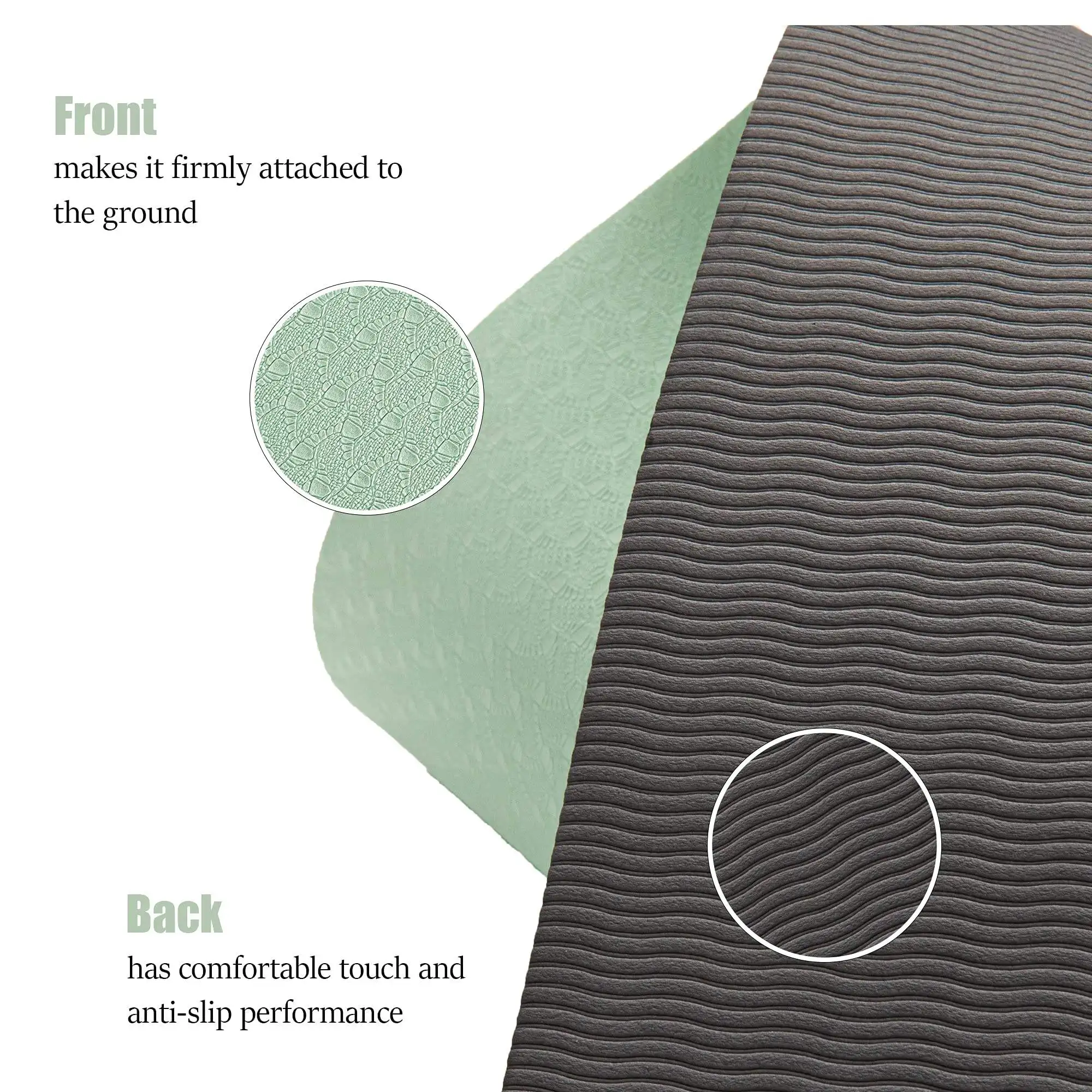 Custom Printed Design Eco Friendly Yoga Matt Manufacturer Wholesale Gymnastics Fitness Pilates Yoga Mat/