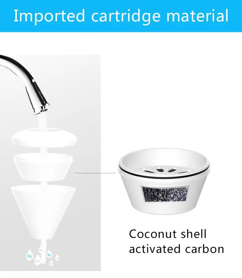 Drinking activated carbon outdoor travel portable replacement water filter