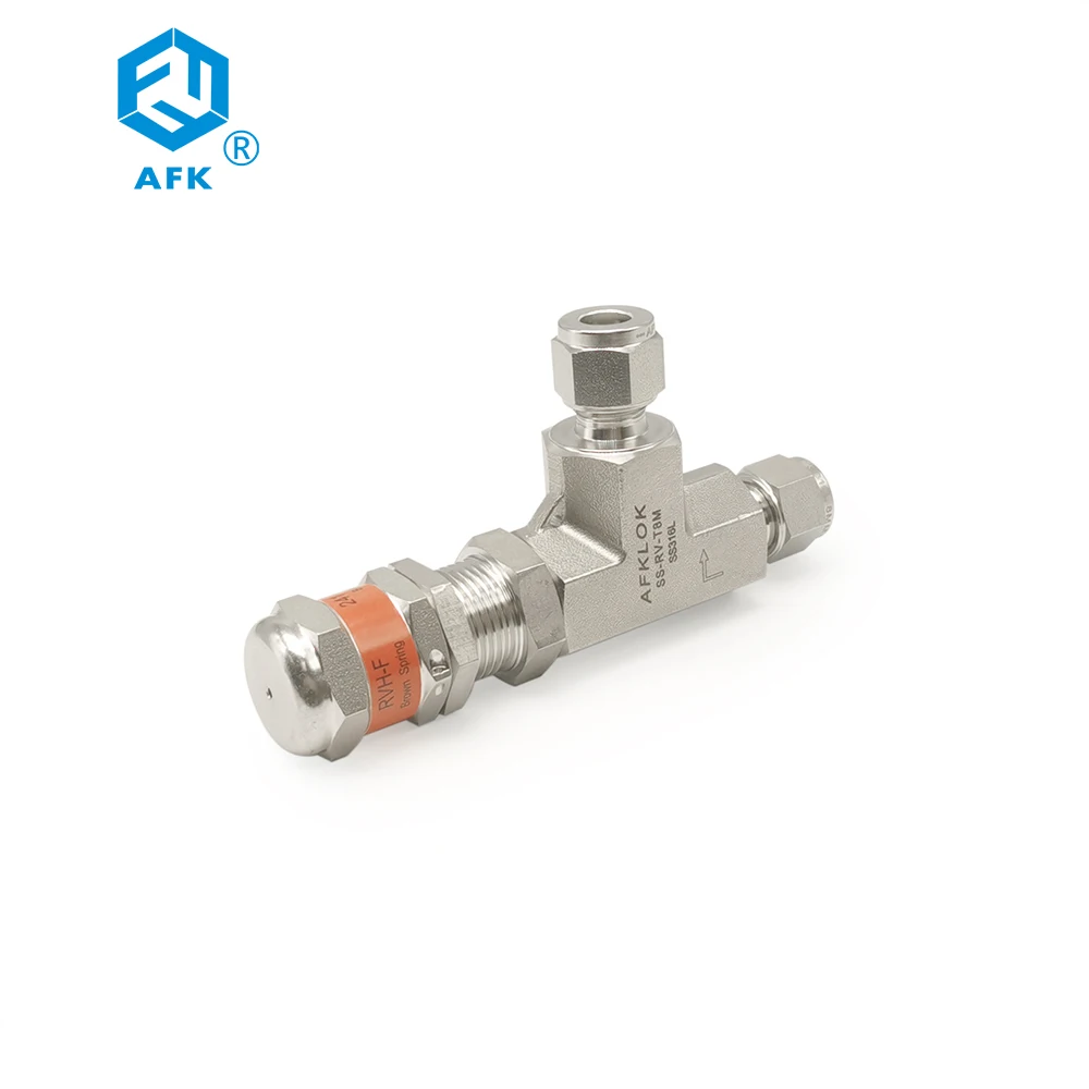 1/2in Safety Relief Valves High Pressure Air Stainless Steel Relief Valve Proportional Relief Valve 6000psi