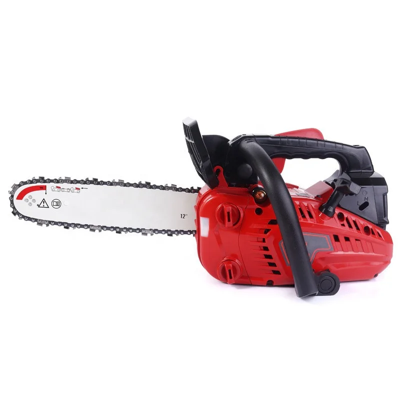 Wood Cutting Petrol Manufacturer China OEM wholesales Top Handle Chain Saw 2 Stroke 25CC 2500W Gasoline Chainsaw
