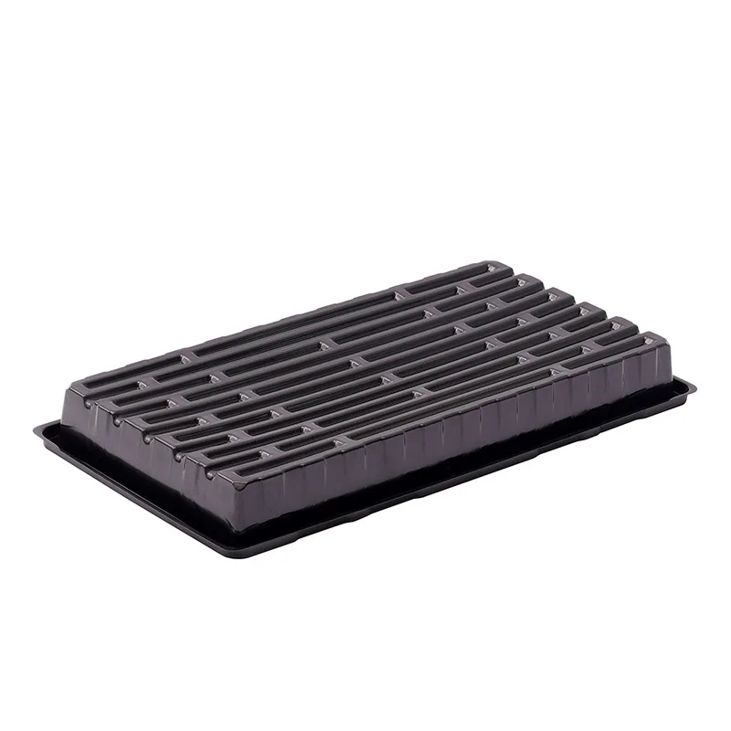 PS 1020 seed tray heavy duty hydroponic tray Polystyrene flat seeding microgreens trays for rice garden