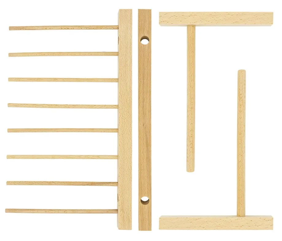 Custom Collapsible Wooden Pasta Drying Rack