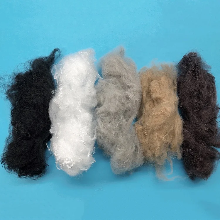 3D pp polypropylene staple fiber for needle punch nonwoven fabric