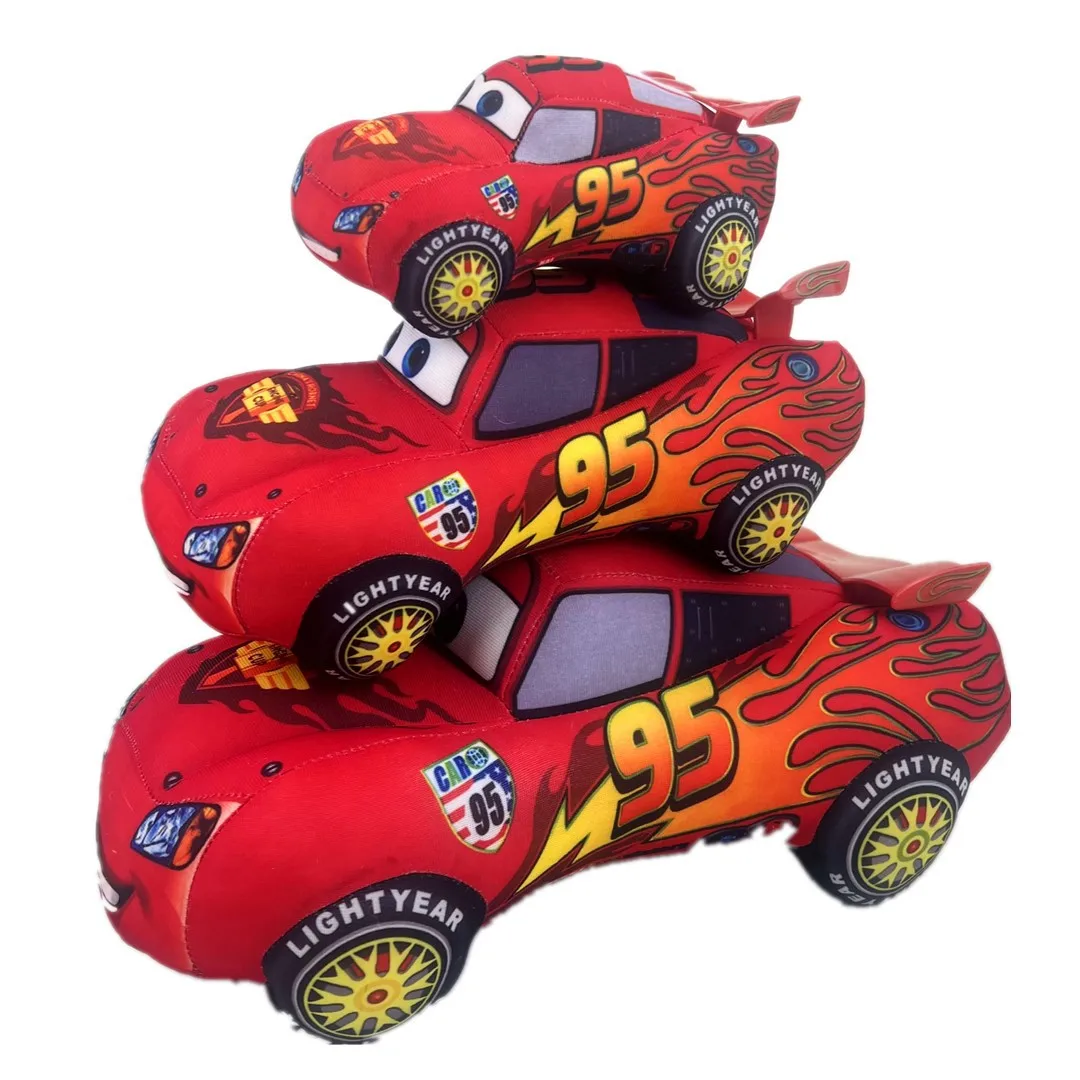 Cartoon Cars Plush Toy Red Car Plush Dolls Lightning Mc Queen Sally Soft Stuffed Car Dolls Stuffed Toys Children Toy