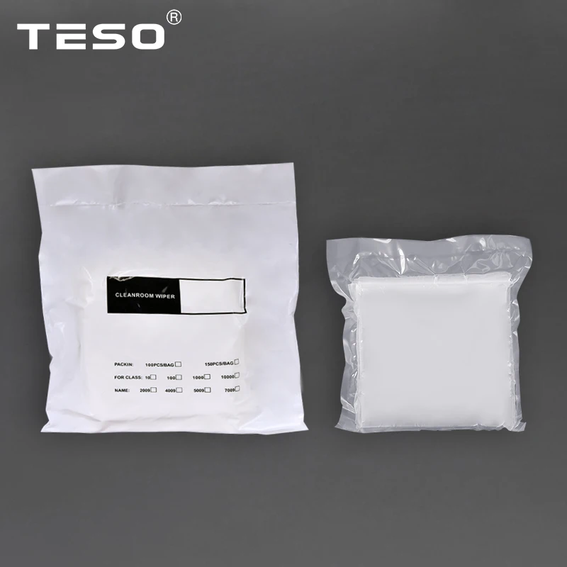 Dust-Free Clean Room Wipes 6*6 Cleanroom Wiper for Industrial Room Cleaning
