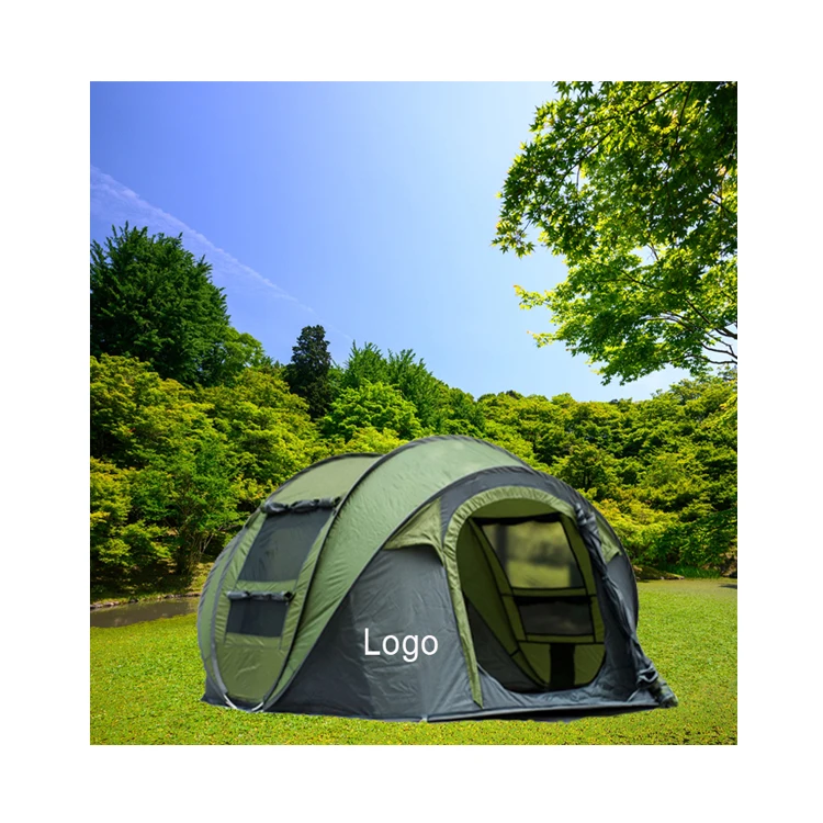 Fast Open Mountaineering Instant Portable Wholesale Family Camping Outdoor Pop Up Tents