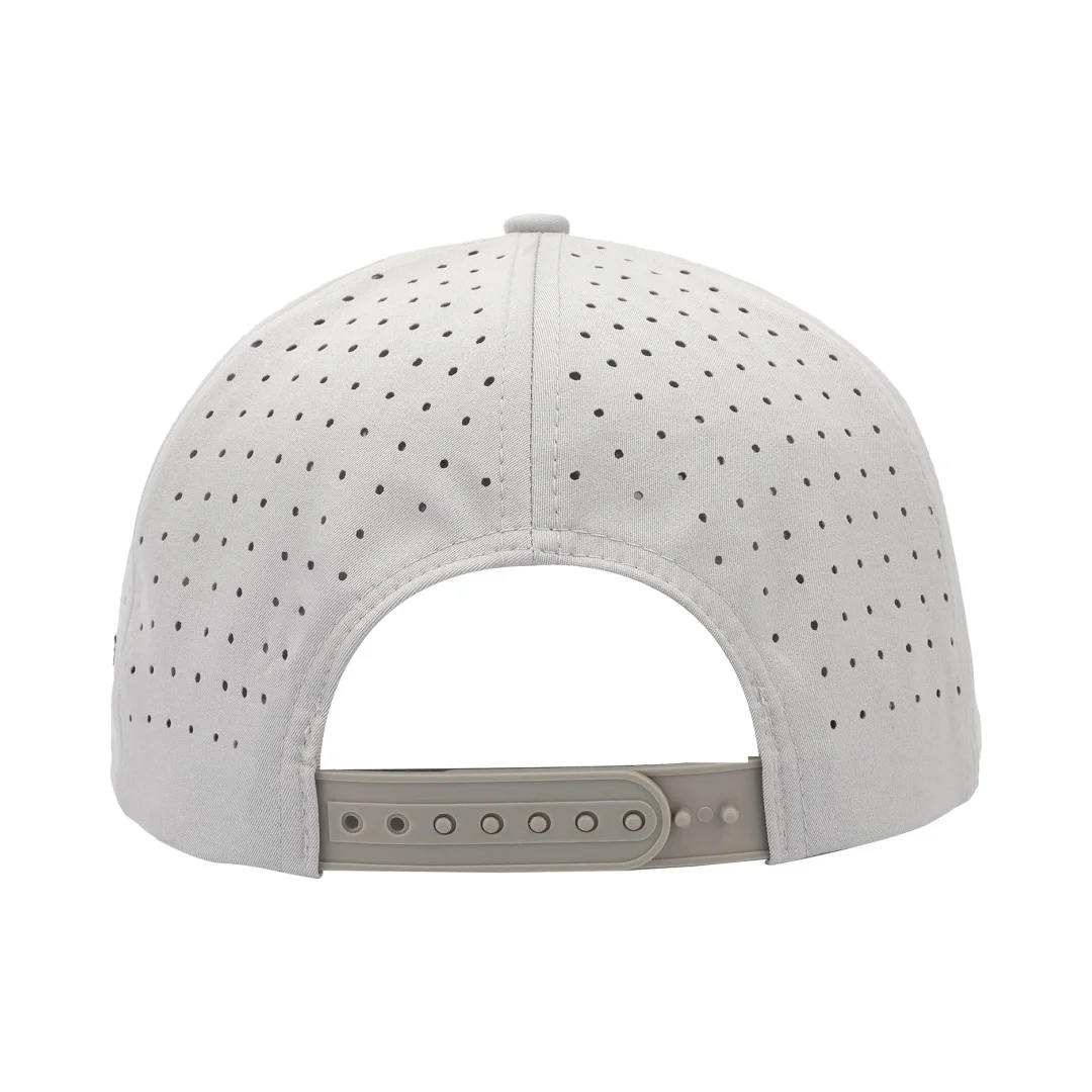 Custom Logo Cotton Golf Hats Baseball Cap 5 Panel Laser Cut High Quality Gorras For Men Branded Caps Vietnam Headwear DOM102