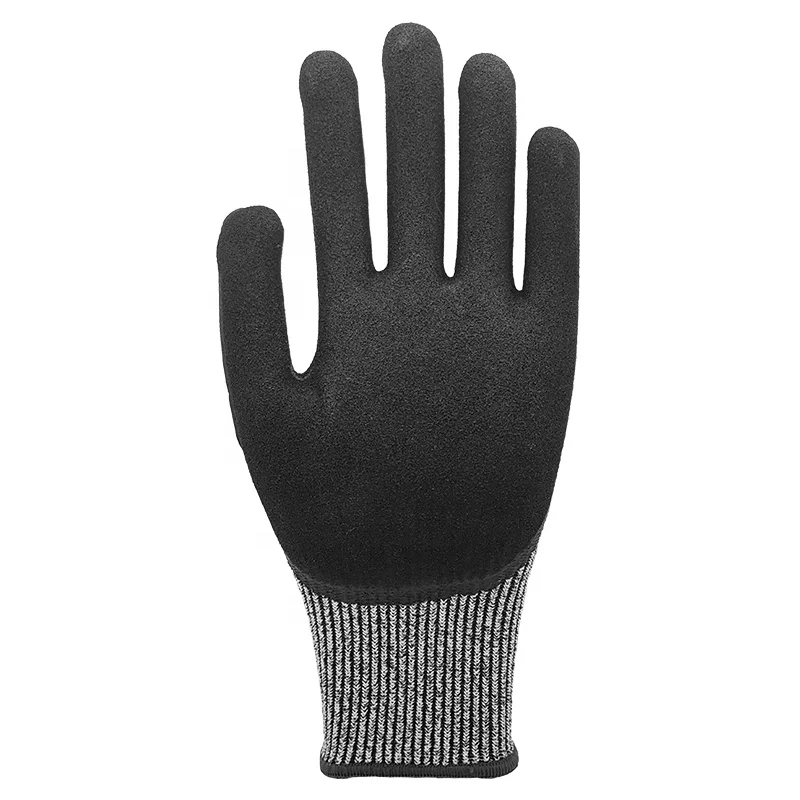 
 Нефтяные песчаные нитриловые режущие устойчивые TPR антиударные нитриловые перчатки механик Guante анти Impacto перчатки  