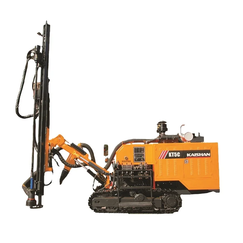 mining price underground mine drilling rig tunnel rock drill KT5H With Automatic Pipes Change