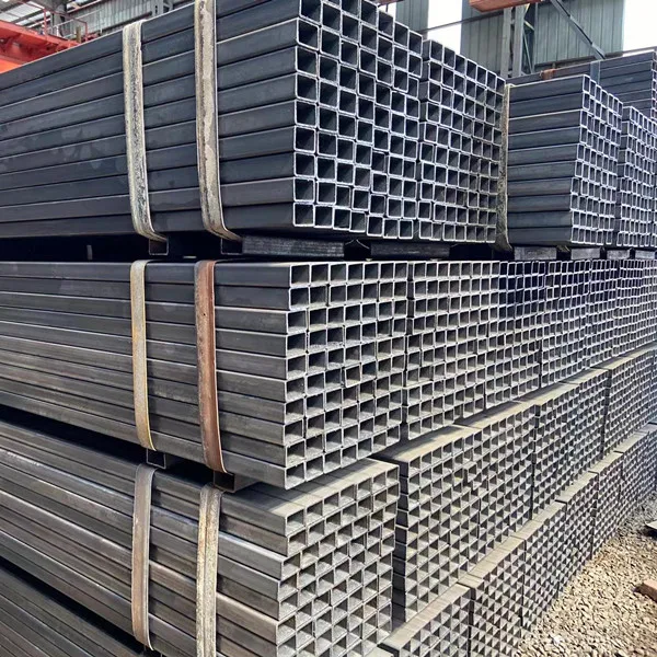 square tube rectangular carbon steel tube RHS  hollow Custom rectangular square tube section galvanized steel pipe