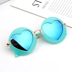 Wholesale fashion Heart shade Sunglasses Lovely Baby Glasses Boys and Girls Children Sunglasses Shades