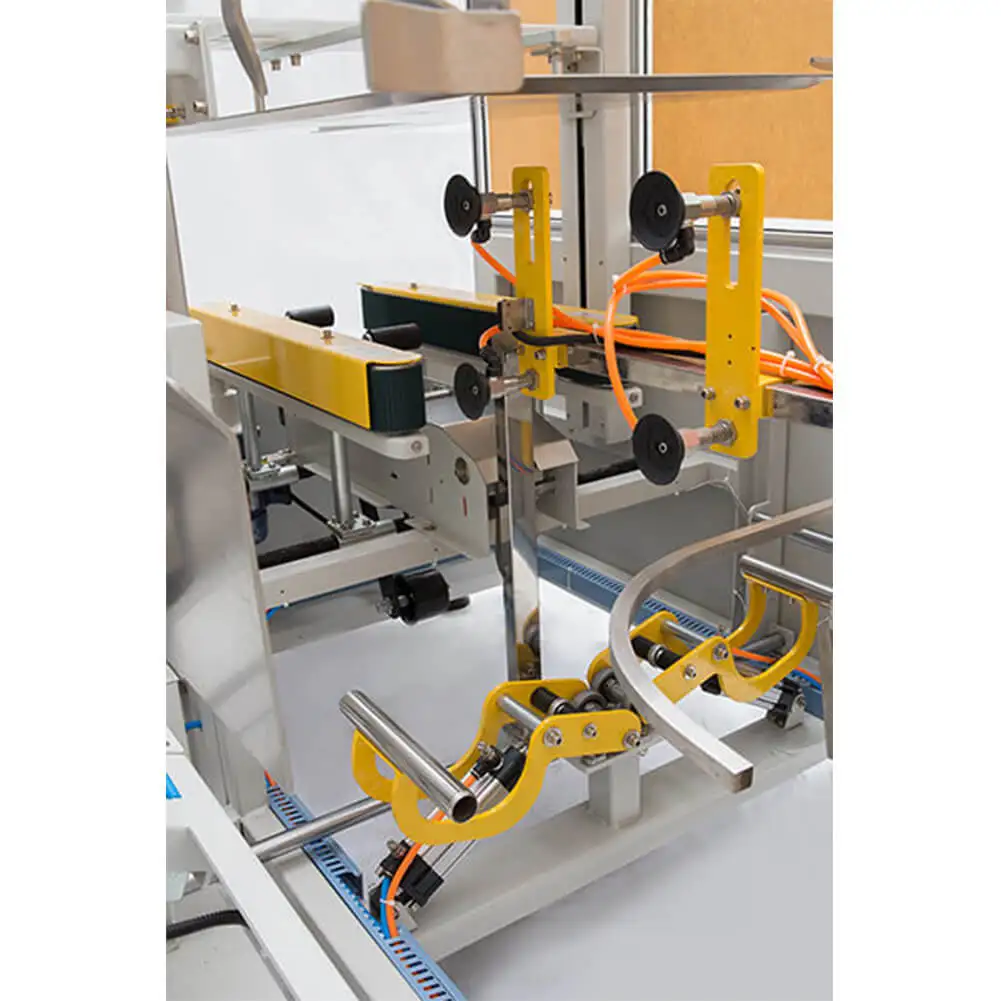Automatic Carton Erector with Bottom Tape Sealer