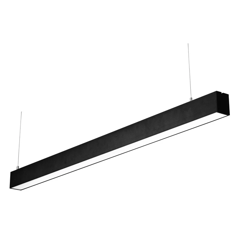 Direct & Indirect architecture led linear light aluminum modern pendant