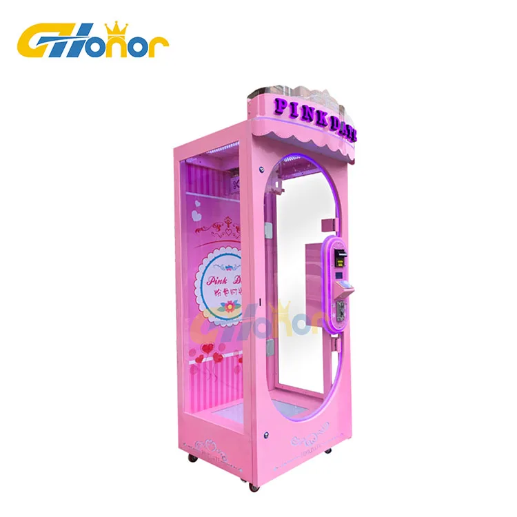 Fresh Design Lucky Clip Machine Series Scissor Machine Game Machine Transparent Clip Doll for Sale