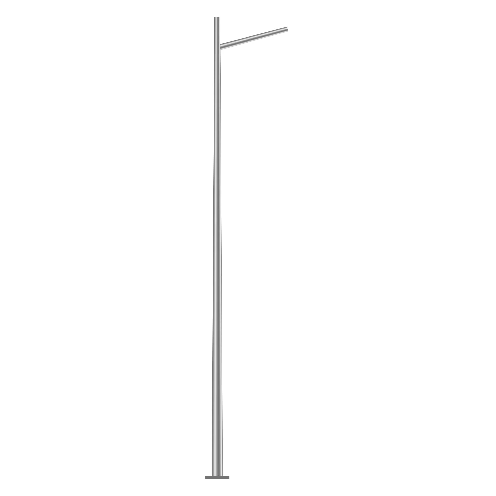 street light pole galvanized cast iron street lighting poles 8 meter height street light pole