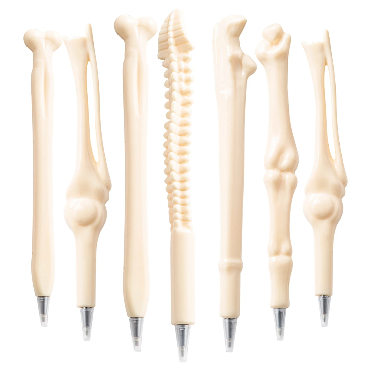 Creative Novelty Bone Shape Ballpoint Pens Finger Pen Nurse Doctor Pen Stationery Gift Crazy Student Gift