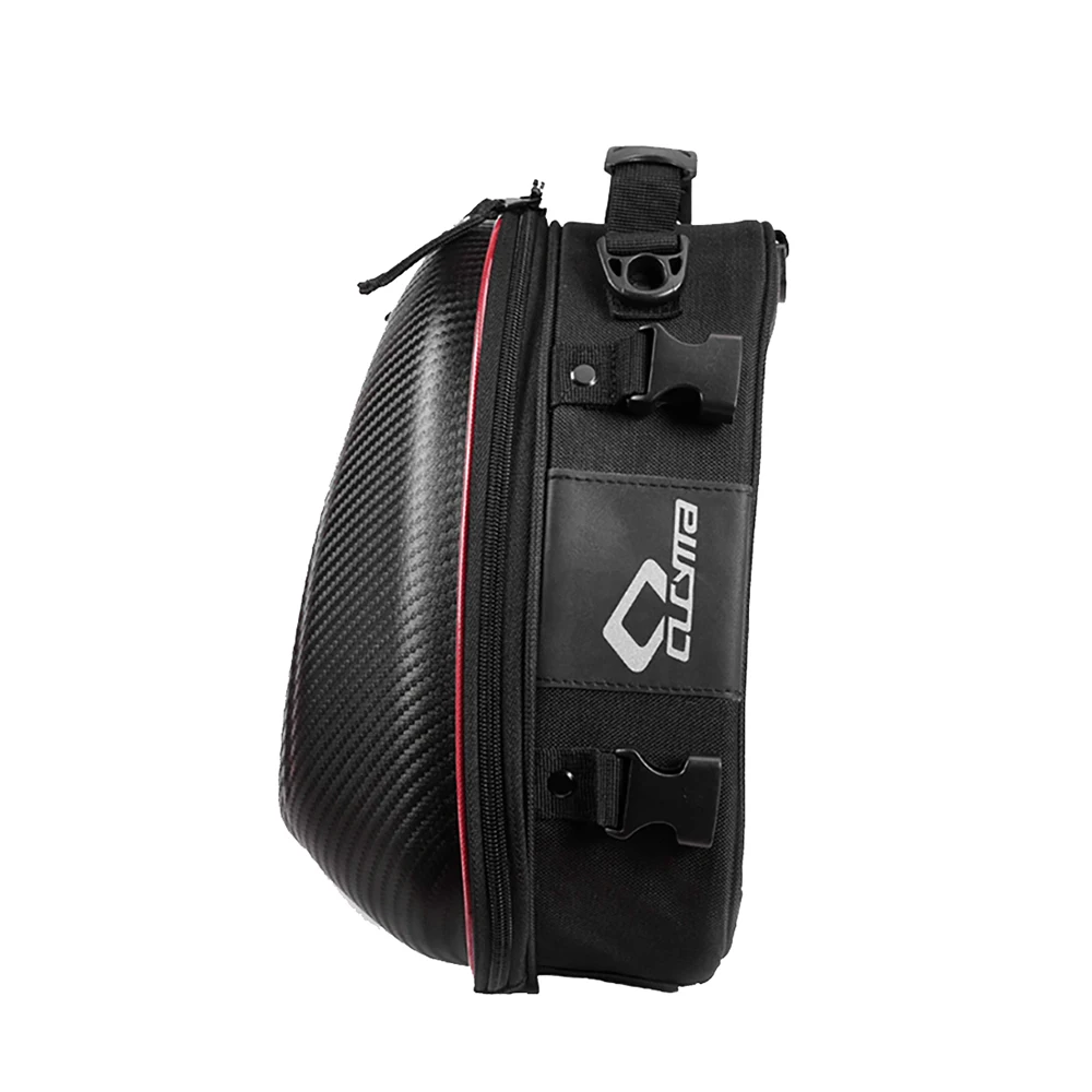2021 CUCYMA Waterproof Hardshell Leather  Motorcycle Rear Bag Tail Bag Motorcycle Side Helmet for Riding Travel Bags