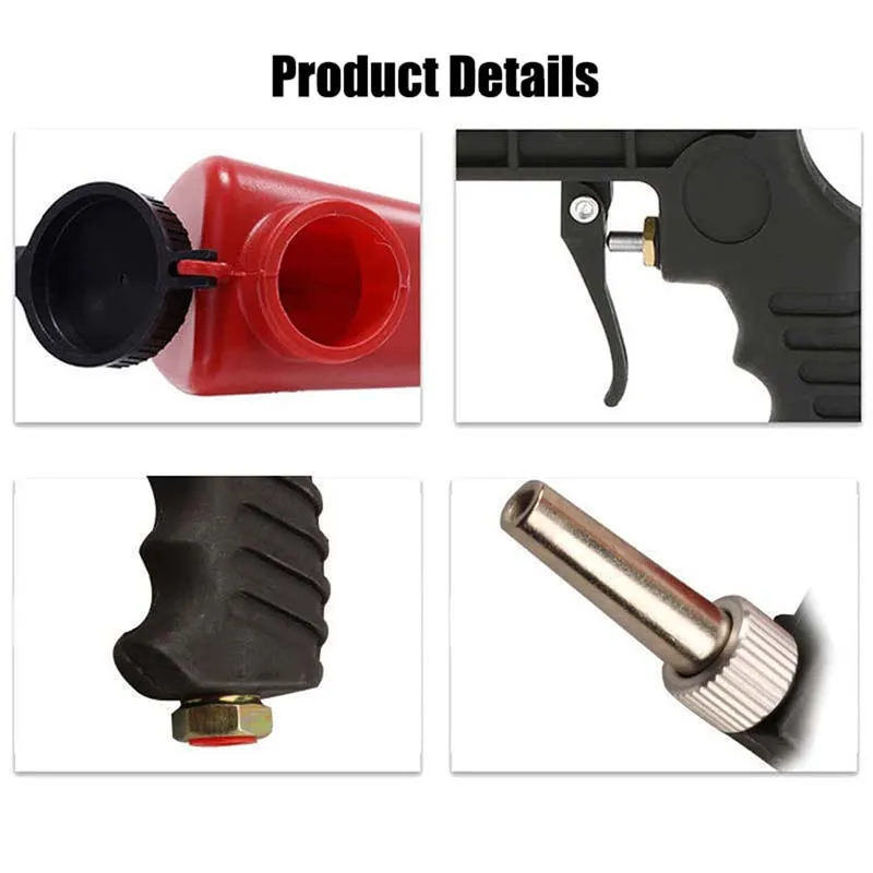 Air Hand Held SandBlaster Gun Pistolet Sablage Pneumatique Function Sandblasting Gun