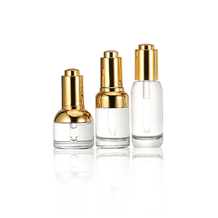 100ML/80ML/50ML/30ML Conical Frosted Empty Glass Aromatic  Bottle With Silver or Golden Cover