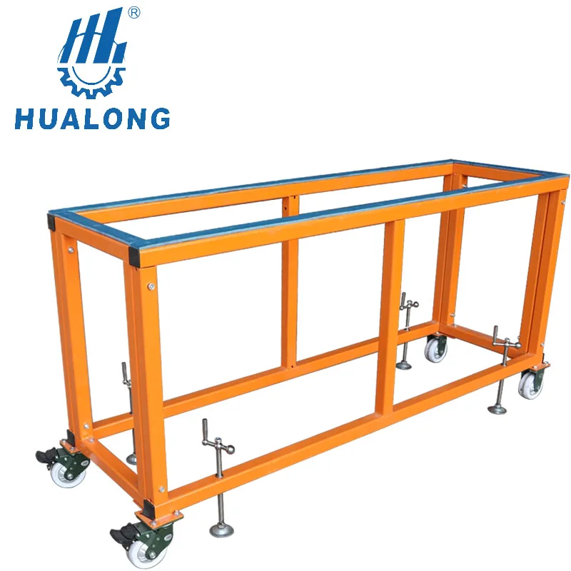 Hualong Machinery Съемный складной быстросъемный промышленный металлический стенд гранитный мраморный Рабочий стол для мастерской