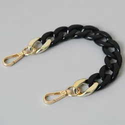 YIMYIK High-quality Resin Bag Handle Multi-color Fish Bone Acrylic Detachable Hand Bag Strap