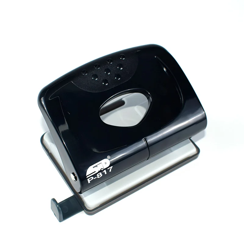 P-817 Office Binding Supplies Custom Manual Notebook Paper Craft Drill Round Hole Punch Machine 2 Hole Paper Puncher