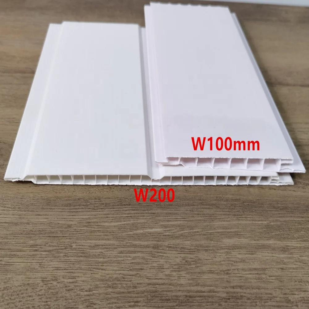 Popular Super Glossy Ceiling Cost Sparkle Manufactured in China Newest Market Pvc Panel White PVC +calcium 100x5950mm Farmhouse