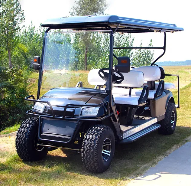 Hot Sale Golf Buggy 4 Wheel Drive Electric Club Car Golf Cart parts 6 Seater for Adults