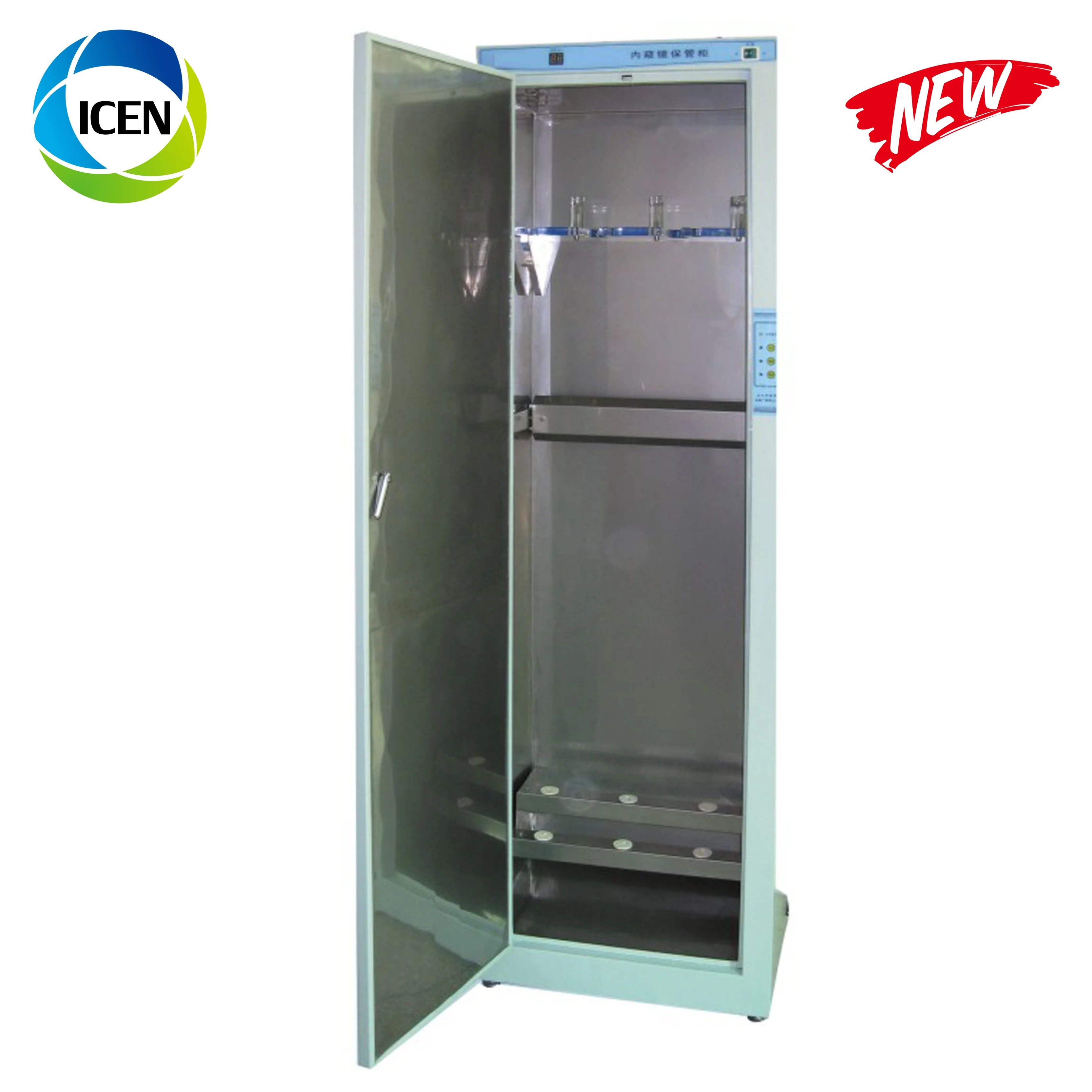 IN-P017 Medical double door gastroscopy  colonoscopy endoscope storage cabinet price