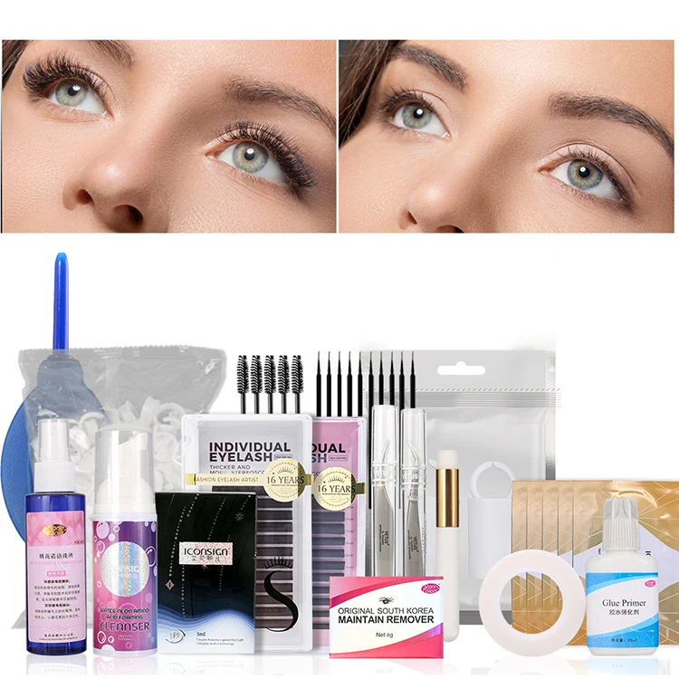 starscolors eyelash extensions case tray display eyelash extension kit with wholesale price